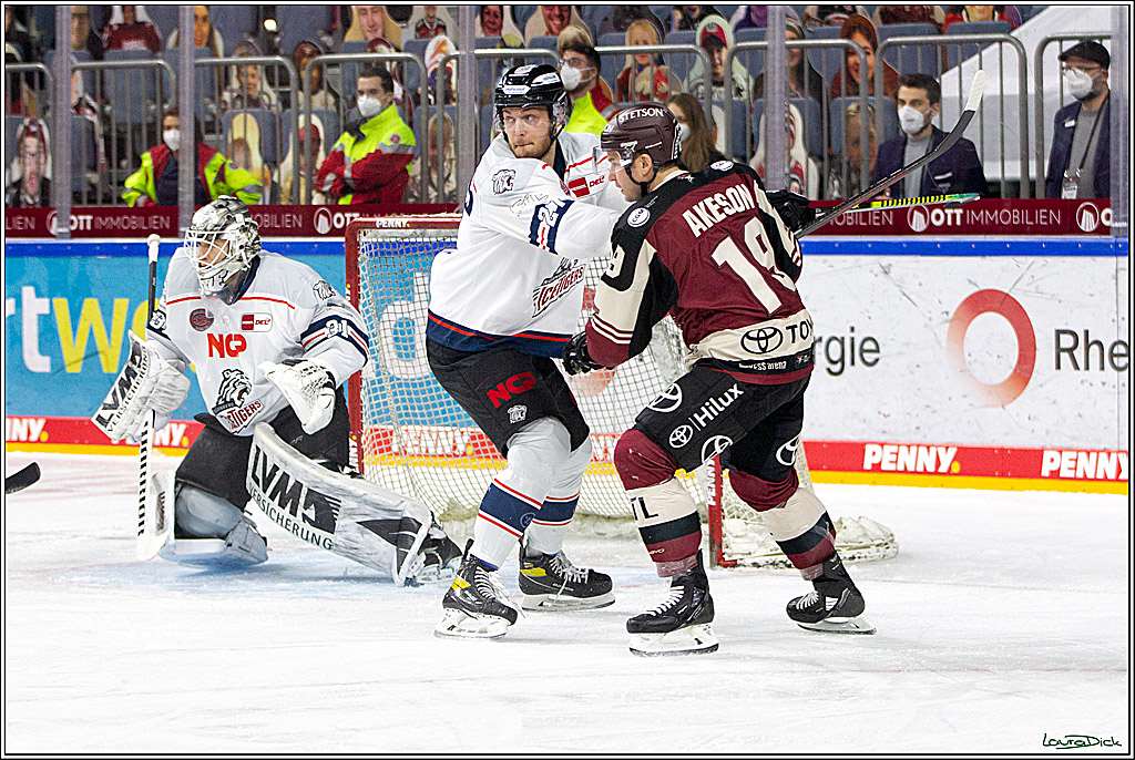 PENNY DEL;  Koelner Haie - Nuernberger Ice Tigers; Koeln, 25.03.2021